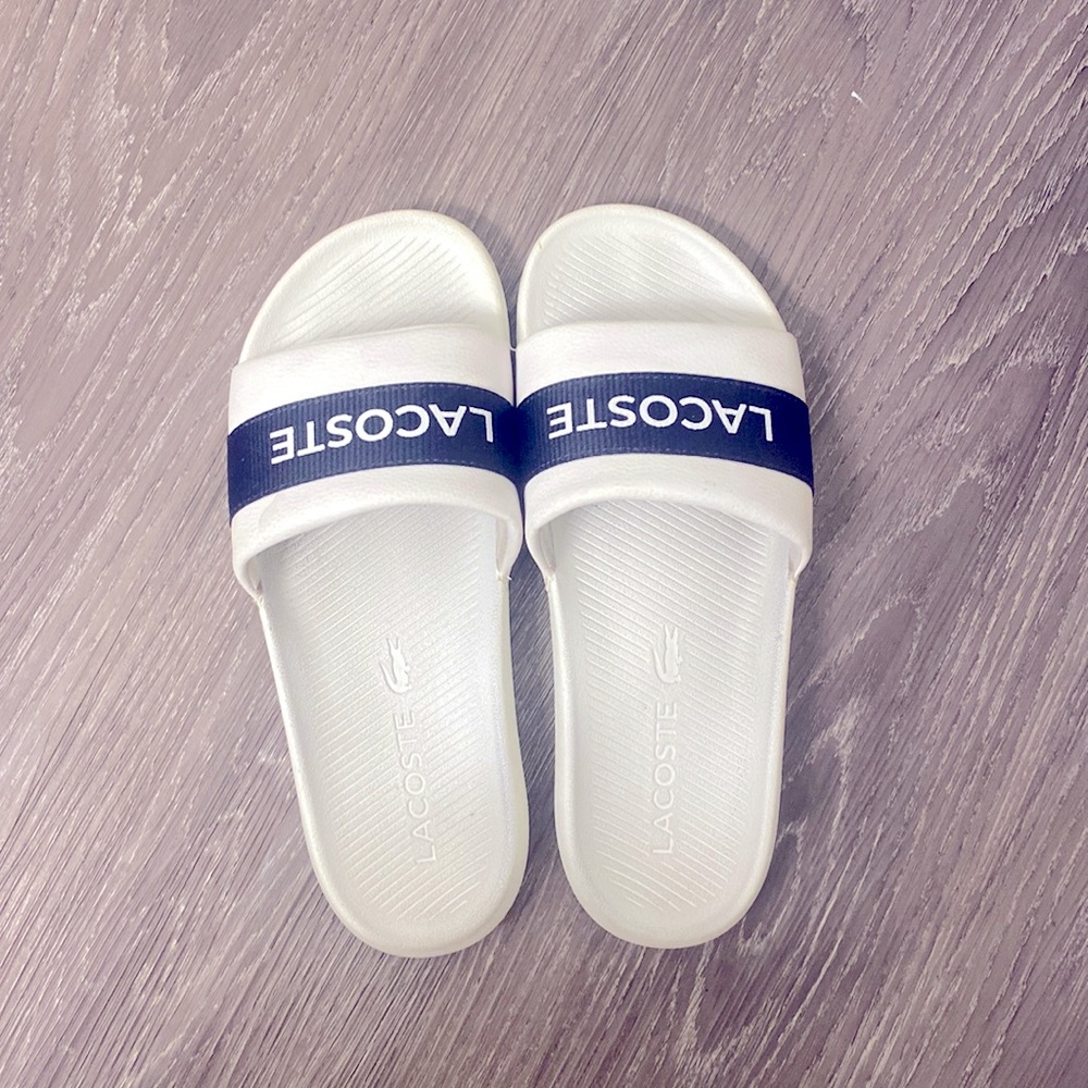Brand New Lacoste Slides 😮‍💨